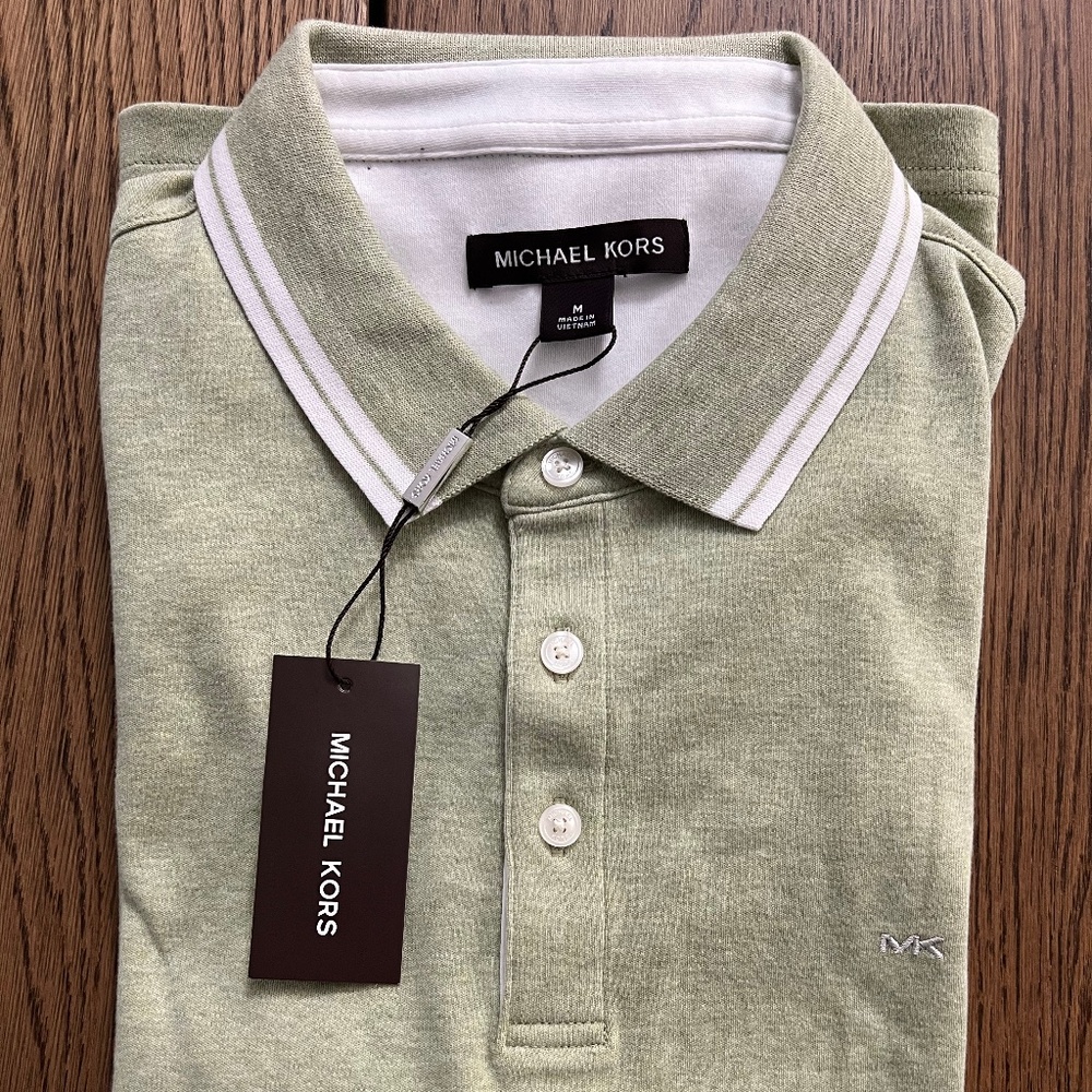 Michael Kors, short sleeve interlock polo